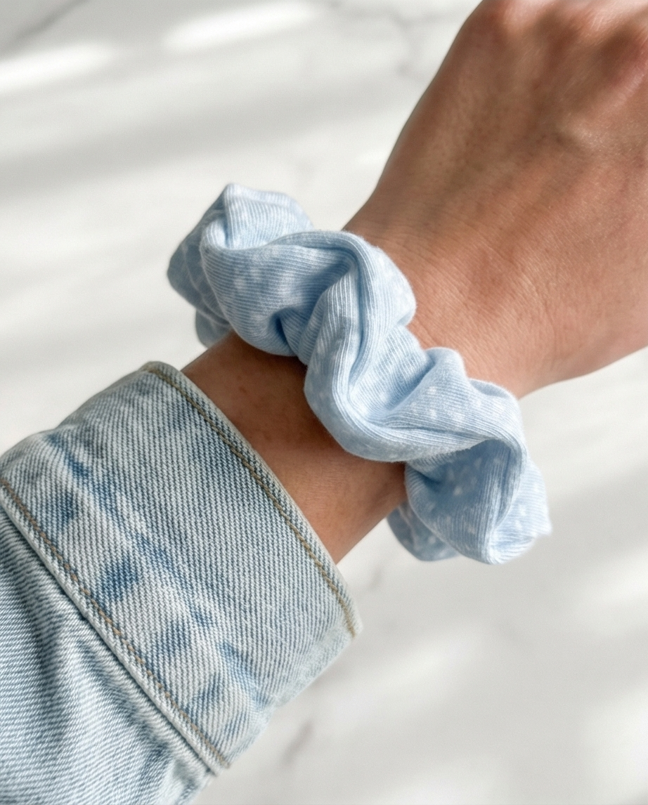 Maak jou bolla vas scrunchie