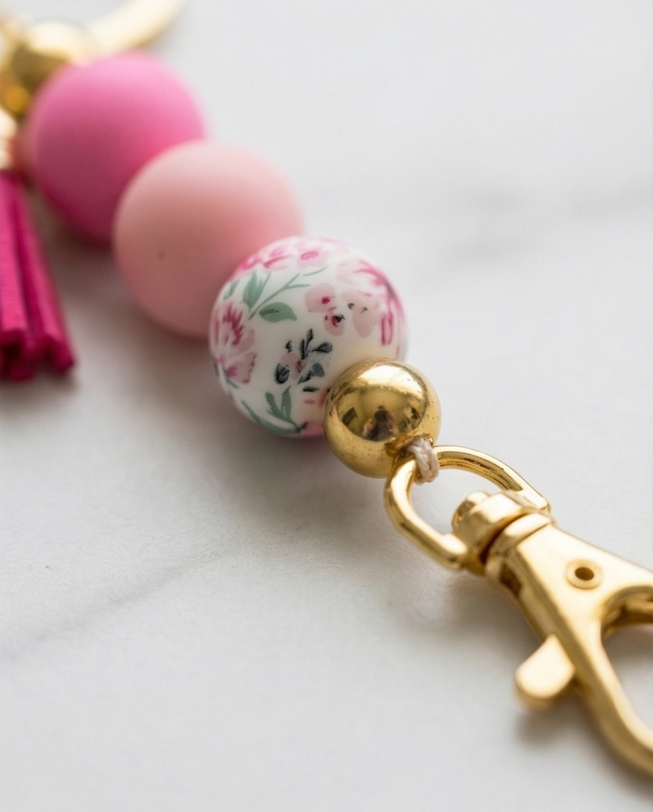 Beaded keychains