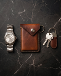 Hand crafted genuine leather card holder