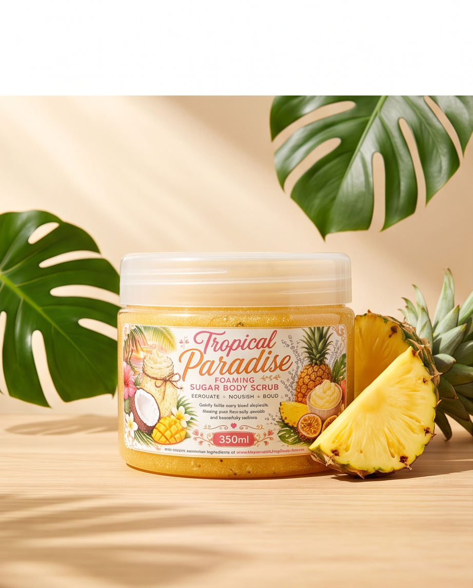 350ml Foaming Sugar Body Scrub
