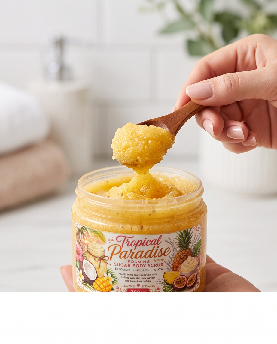 350ml Foaming Sugar Body Scrub