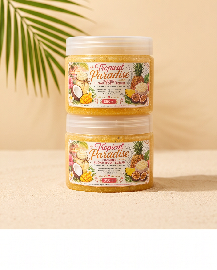 350ml Foaming Sugar Body Scrub