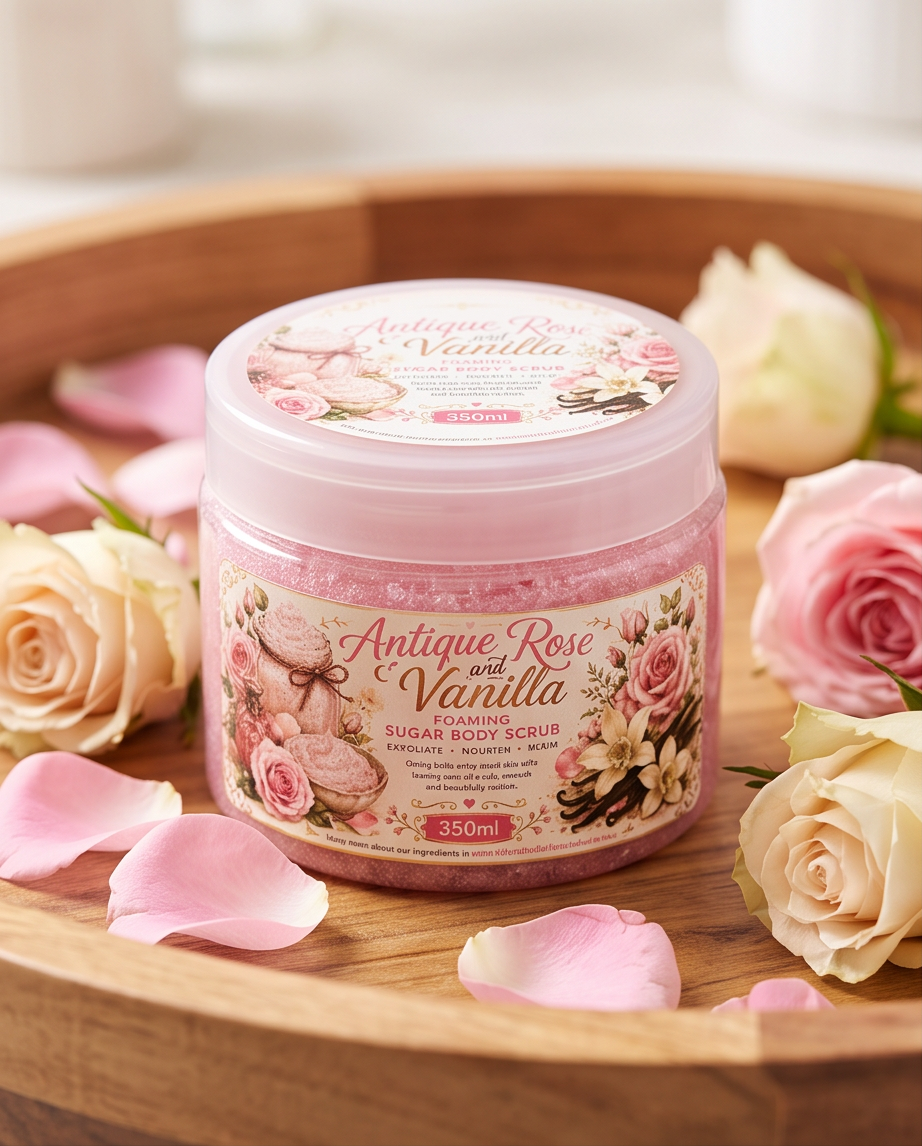 350ml Foaming Sugar Body Scrub