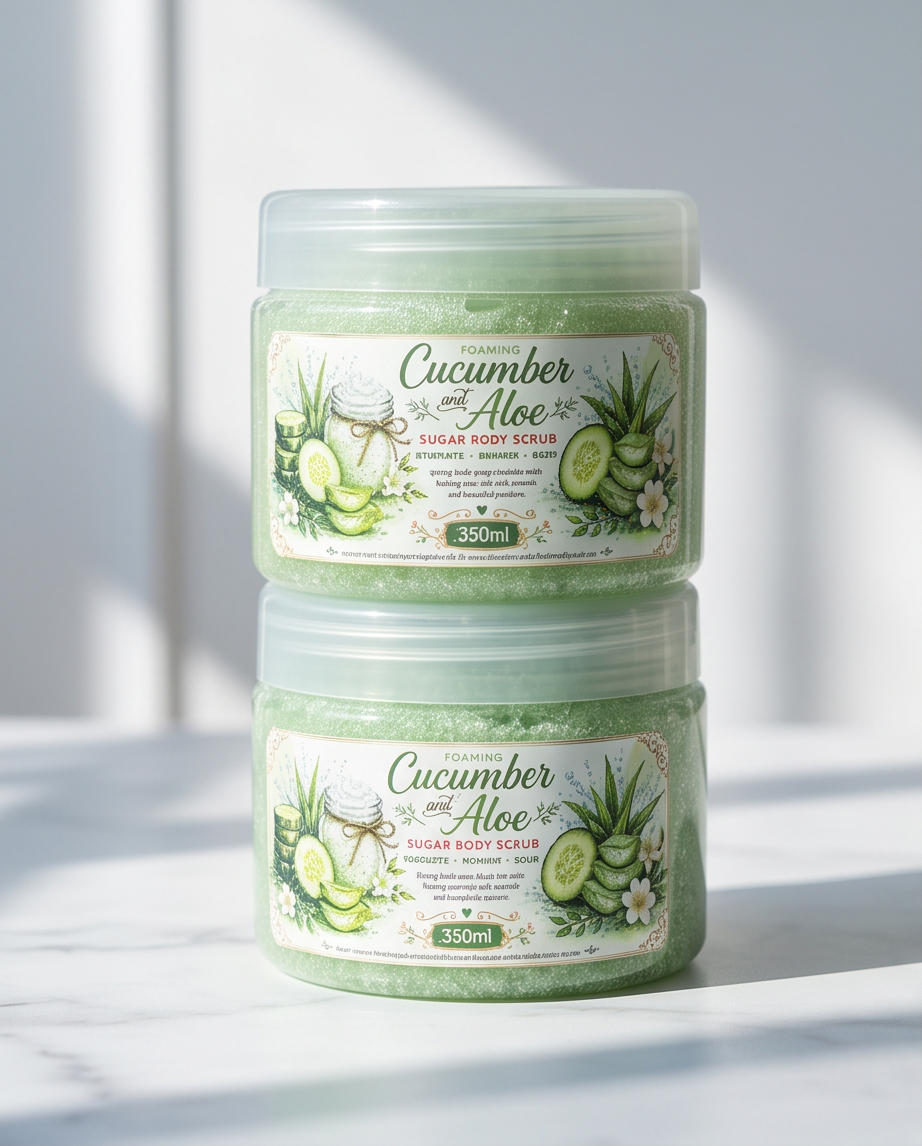 350ml Foaming Sugar Body Scrub