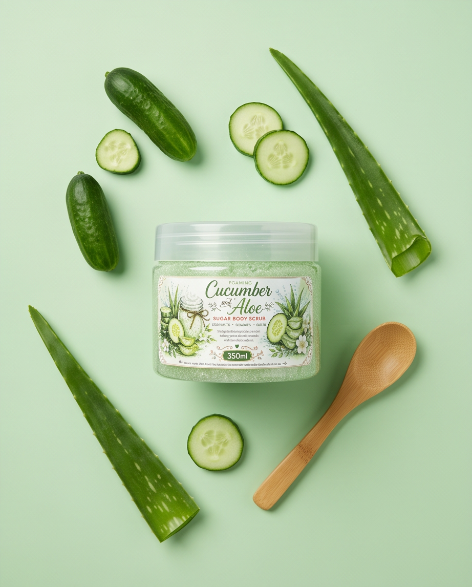 350ml Foaming Sugar Body Scrub
