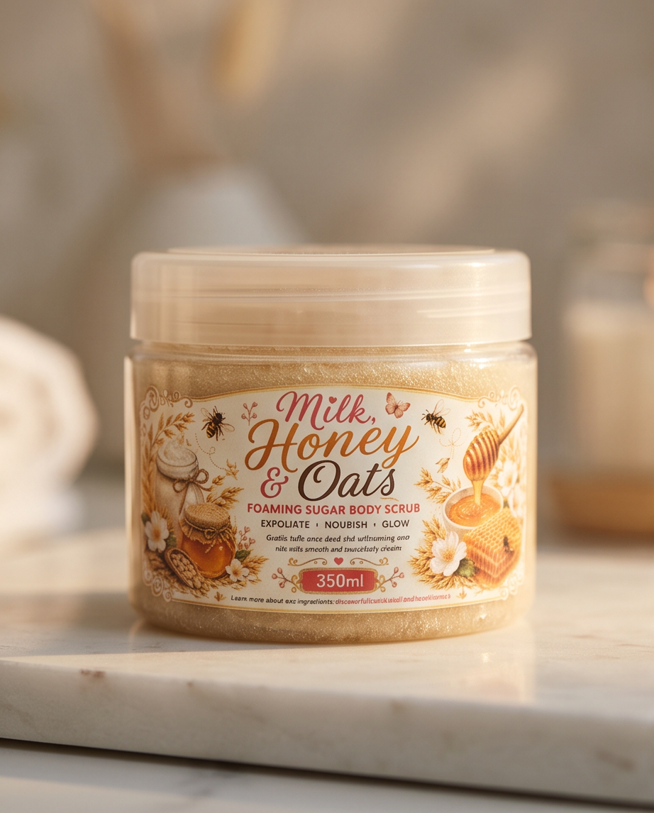 350ml Foaming Sugar Body Scrub