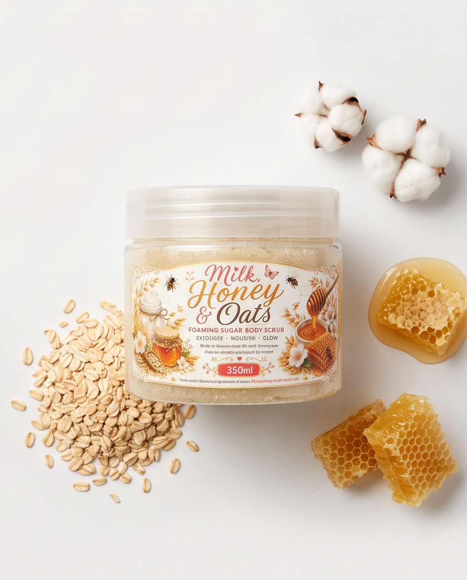 350ml Foaming Sugar Body Scrub