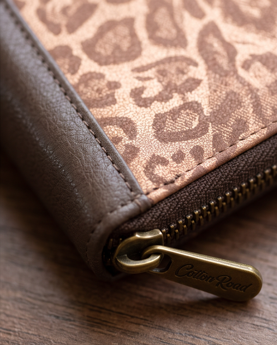 Cotton Road Leopard Wallet