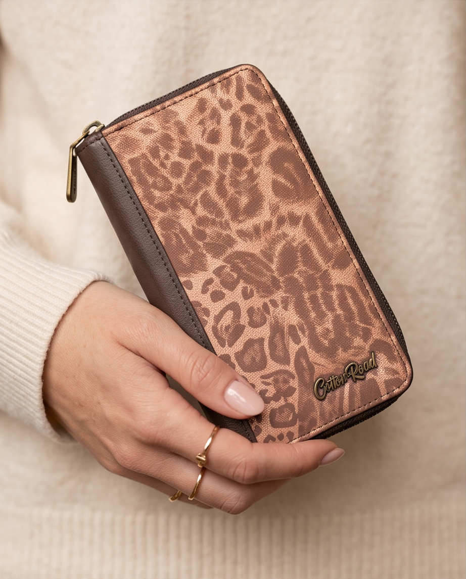 Cotton Road Leopard Wallet