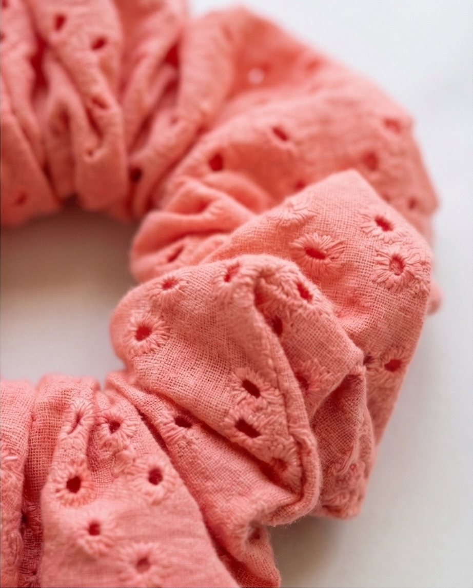 Maak jou bolla vas scrunchie